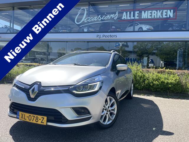 Renault CLIO Estate 0.9 TCe Intens Airco - Achteruitrijcamera - Parkeersensor achter - Navigatie - Cruise control - Dakrails - Licht metalen velgen 16 inch - Led verlichting - Elektrische ramen - Keyless entry/ start - Bluetooth - Stuur multifunctioneel - Stuur leder 