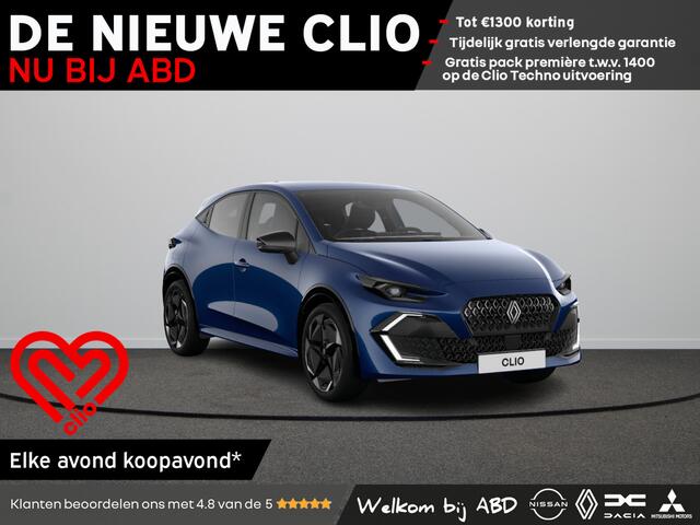 Renault CLIO Techno TCe 115 | Achteruitrijcamera | Adaptive Cruise Control | Elektronisch geregelde airconditioning