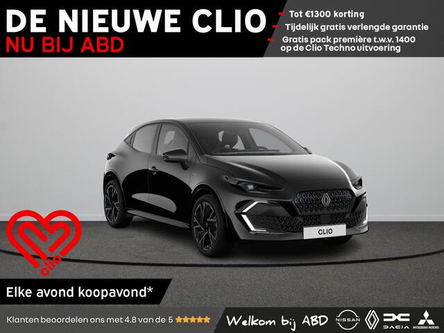Renault CLIO esprit Alpine Full hybrid | Achteruitrijcamera | Elektronisch geregelde airconditioning | Grille in zwart met daarin verwerkt 113 Renault logo's