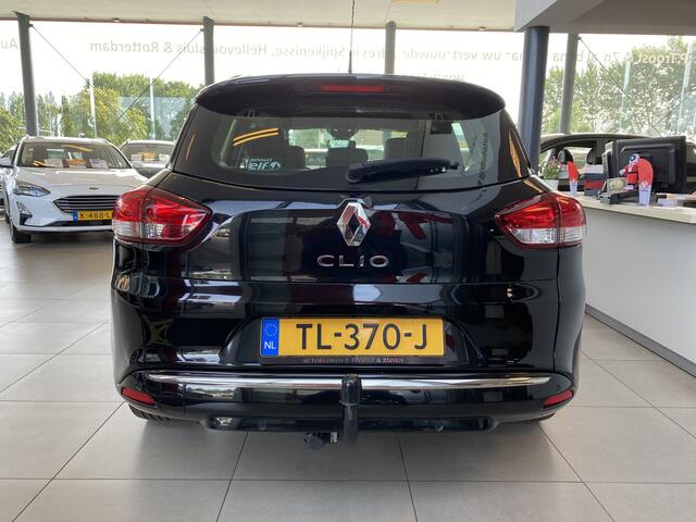 Renault CLIO Estate 0.9 TCe Intens,1e Eigenaar,Dealeronderhouden,Navigatie,Parkeerassistent,Climate&Cruiscontrol,Spraakbediening,Keyless,Trekhaak,Acteruitrijsensoren,Halfstof/Leder,Dakrail,16 Inch Lmv