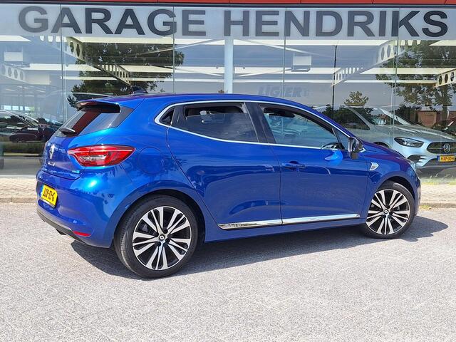 Renault CLIO 1.6 E-Tech Hybrid 140 Initiale Paris | HEV | Leder | Blindspot | 360 Cam | stuur/stoel verwarming |
