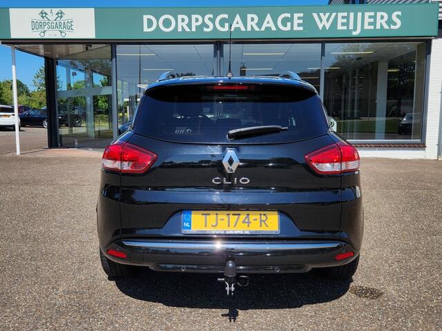 Renault CLIO 0.9 TCe Estate Limited, Airco, Cruise, PDC achter, Trekhaak, Navi, Lichtmetaal