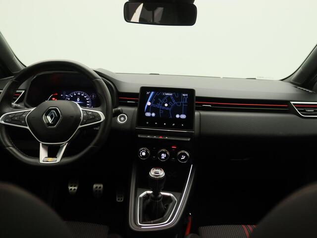 Renault CLIO TCe 90 R.S. Line | EASY LINK multimedia met groot scherm en Apple carplay & Android auto | Parkeersensoren v+a met achteruitrijcamera | Climate control | Cruise control | Sportstoelen |
