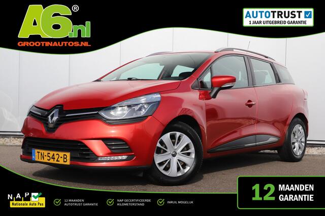 Renault CLIO 0.9 TCe Zen Navigatie Bluetooth Airco Cruise Control Parkeersensor Parelmoer Rood Metallic