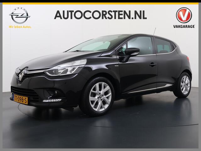 Renault CLIO 90PK 5drs Navi Airco Bluetooth Pdc Keyless Cruise Control Limited Smartphone integratie Isofix DAB Lmv Privacy Glas Led Origineel Nederlandse Auto