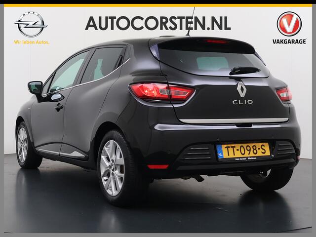Renault CLIO 90PK 5drs Navi Airco Bluetooth Pdc Keyless Cruise Control Limited Smartphone integratie Isofix DAB Lmv Privacy Glas Led Origineel Nederlandse Auto