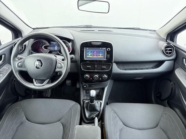 Renault CLIO 90PK 5drs Navi Airco Bluetooth Pdc Keyless Cruise Control Limited Smartphone integratie Isofix DAB Lmv Privacy Glas Led Origineel Nederlandse Auto