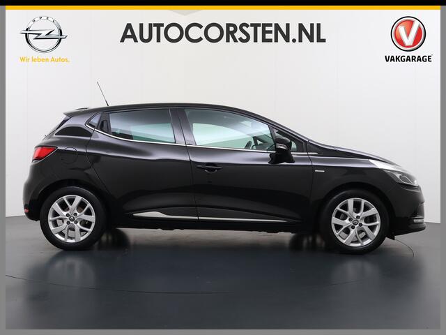 Renault CLIO 90PK 5drs Navi Airco Bluetooth Pdc Keyless Cruise Control Limited Smartphone integratie Isofix DAB Lmv Privacy Glas Led Origineel Nederlandse Auto