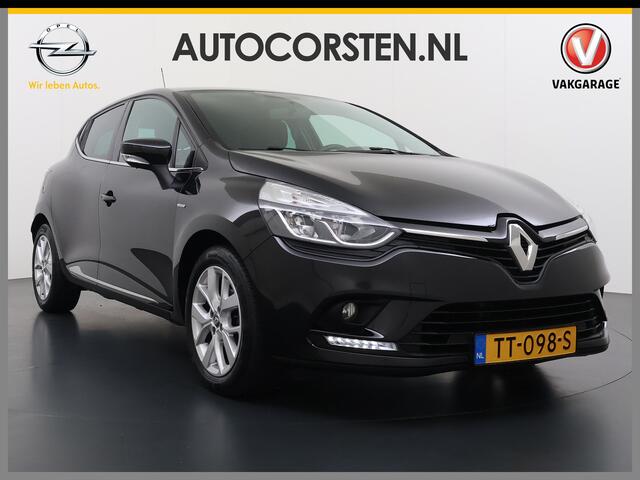 Renault CLIO 90PK 5drs Navi Airco Bluetooth Pdc Keyless Cruise Control Limited Smartphone integratie Isofix DAB Lmv Privacy Glas Led Origineel Nederlandse Auto