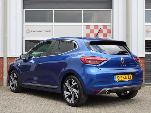 Renault CLIO 1.0 TCe 100PK R.S. Line /NAVI/PDC/360° Camera/17'LM/Trekhaak/Cruise control/DAB+/LED/Android auto/Leder/ISOFIX/NAP! 2e eig!