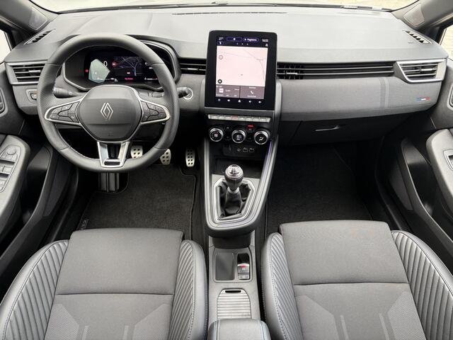 Renault CLIO 1.0 TCe 90 GPF esprit Alpine / Pack Winter / Camera 360° / Fabrieksgarantie tot 25-06-2027 / Stuur- & Stoelverwarming / Adaptief cruise control / Keyless Entry/Start / Climate control / Draadloze telefoon lader / Apple Carplay/Android Auto /