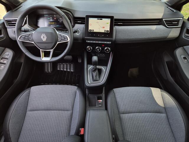 Renault CLIO 1.6 E-Tech Full Hybrid 145 techno / Fabrieksgarantie tot 09-2027 / Stuur- & Stoelverwarming / All Season Banden / 360 Graden Camera / Navigatie / Cruise Control / Apple Carplay & Android Auto / Climate Control /