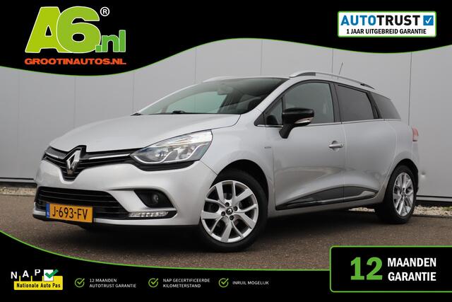 Renault CLIO Estate 0.9 TCe Limited Navigatie Carplay Android 16 inch LMV Airco Cruise Control