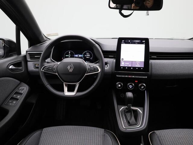 Renault CLIO 1.6 E-Tech Full Hybrid 145 techno | Navigatie 9,3'' | Achteruitrijcamera | Keyless Entry & Start | Climate Control | Half-Lederen Bekleding | Apple CarPlay & Android Auto