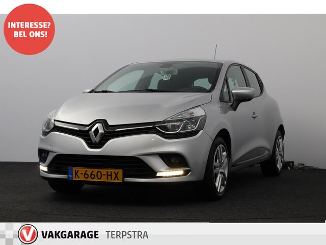 Renault CLIO 0.9 TCe Limited/ Stoelverw./ Keyless/ Regensensor/ Apple + Android/ DAB+/ Navi/ Clima/ Cruise/ Elek. pakket/ Isofix/ Bluetooth/ Multi. LEDER. Stuur/ Mistl./ LED Dagrijverl.