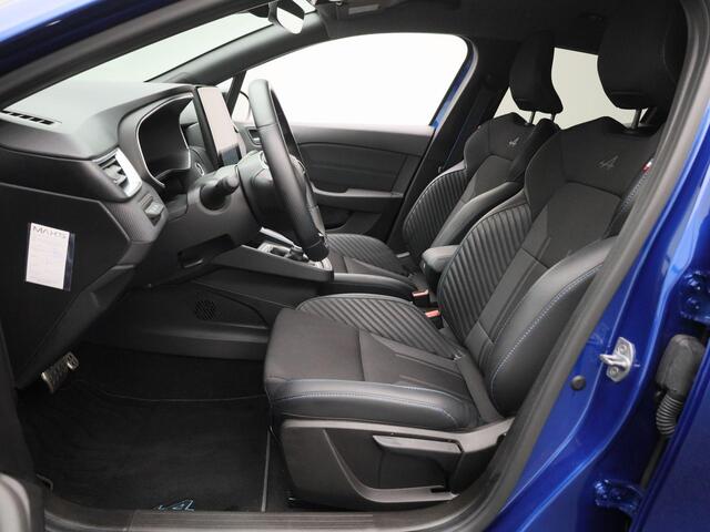 Renault CLIO 1.6 E-Tech Full Hybrid 145 esprit Alpine | Adaptieve Cruise Control | Blind Spot Warning | Camera | PDC Voor + Achter | Keyless | 9,3" Full-Map Navigatie i.c.m. 10" Digitaal Instrumentenpaneel | 17" LMV 'La Fleche' | Sportstoelen | Draadloze Apple Carplay & Android Auto