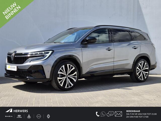 Renault ESPACE E-Tech full hybrid 200 iconic 7p. / 7 Persoons / HUD / Bose Audiosysteem /Pack Advanced Drive Assist / Elektrische bedienbare achterklep / Panoramadak / Pack Harman Kardon premium sound / Trekgewicht 1500 Kg / Stuur- en Stoelverwarming / Voorruitverwarmin