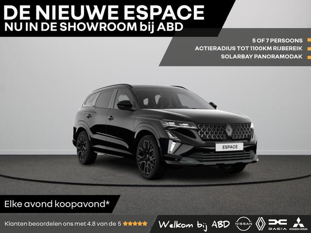 Renault ESPACE Techno Hybrid 200 | 6-voudig elektrisch verstelbare bestuurdersstoel met geheugen- en massagefunctie | Achteruitrijcamera | Blind spot warning met lane departure prevention