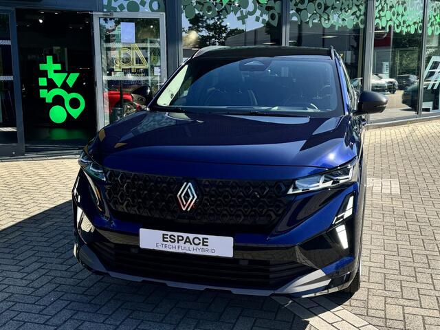 Renault ESPACE E-Tech full hybrid 200 iconic 7p. Renault Espace E-Tech Hybrid 200 iconic 7p. | Panorama dak | Uit voorraad leverbaar |