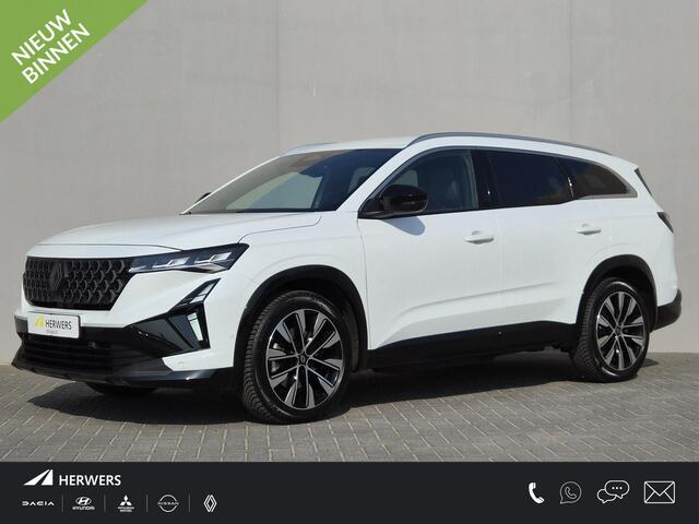 Renault ESPACE E-Tech full hybrid 200 techno 7p. / Fabrieksgarantie tot 10-2027 / All season banden / Trekgewicht 1500 kg / Elektrische achterklep / Achteruitrijcamera / Stuur- Stoel & Voorruitverwarming / Stoel met massage functie / Adaptief cruise control / Apple Carp