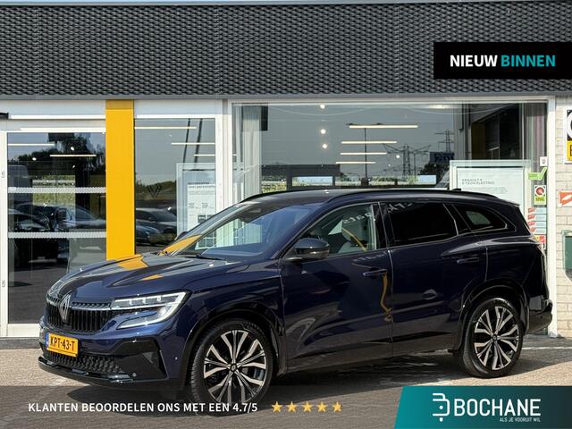 Renault ESPACE E-Tech full hybrid 200 iconic 7p. | 360 graden camera | Stoel & stuur verwarming | Elektrische voorstoelen | Cruise adaptief | 4 wielsturing |