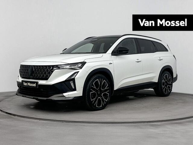 Renault ESPACE E-Tech full hybrid 200 esprit Alpine 7p. | Adaptive Cruise Control met Stuurhulp | Around View Camera | Blind Spot Warning | Elektrische Achterklep | Elektrisch Verstelbare Voorstoelen met Massagefunctie | Solarbay | Stoel- Stuur- en Voorruitverwarming |