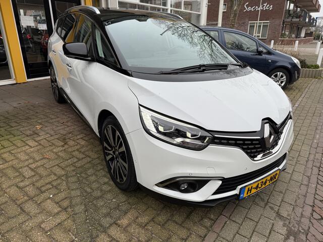 Renault GRAND SCENIC 1.3 TCe Initiale Paris PANORAMADAK CAMERA PARKSENSOREN AUTOM INPARKEREN TREKHAAK LICHTMETALEN VELGEN 20 " LEDEREN BEKLEDING MASSAGE STOEL