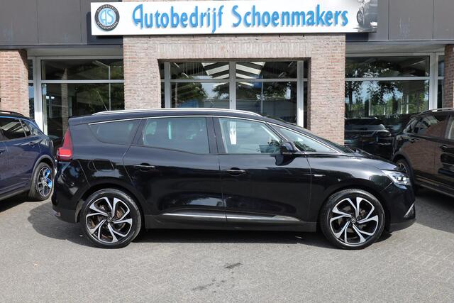 Renault GRAND SCENIC 1.2 TCe Bose 7p. TREKHAAK CARPLAY PANO HALF-LEER NAVI CRUISE CLIMA DAB 2XPDC 20''LMV