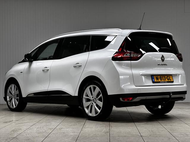 Renault GRAND SCENIC 1.3 TCe Limited/ Trekhaak/ 20'' LMV/ Camera/ Keyless/ Stoelverw./ Lane-Assist./ PDC V+A/ Extra getint glas/ Grootlicht Assist./ Navi/ Clima/ Cruise/ Multi. LEDER. Stuur/ Mistl./ Chroom.