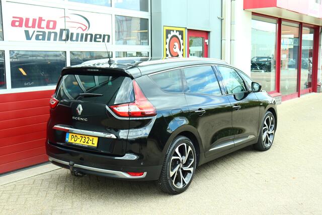 Renault GRAND SCENIC 1.2 TCe Bose 7p. O.a: Haak, PDC, Camera, Pano, Clima, Cruise, leder, Etc. All-in prijs!