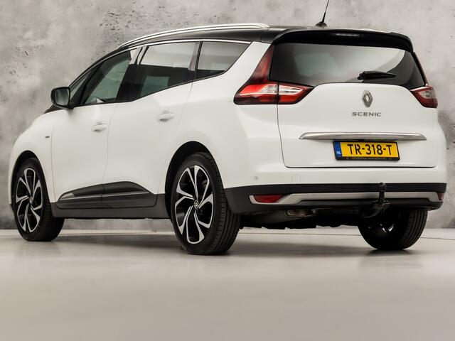 Renault GRAND SCENIC 1.3 TCe Bose 7 Persoons (PANORAMADAK, APPLE CARPLAY, GROOT NAVI, LEDER, SPORTSTOELEN, GETINT GLAS, BOSE AUDIO, CAMERA, NIEUWE APK, NIEUWSTAAT)