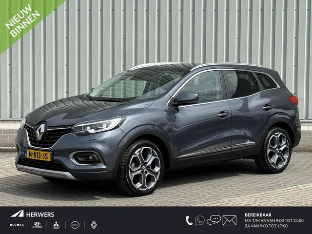 Renault KADJAR 1.3 TCe Intens / Automaat / Afneembare Trekhaak 1.500 KG Trekgewicht / Panoramadak / 19 Inch Lichtmetalen Velgen / Navigatie / Stoelverwarming / Achteruitrijcamera / Parkeersensoren Voor & Achter / Climate Control / Cruise Control / Apple CarPlay & Androi