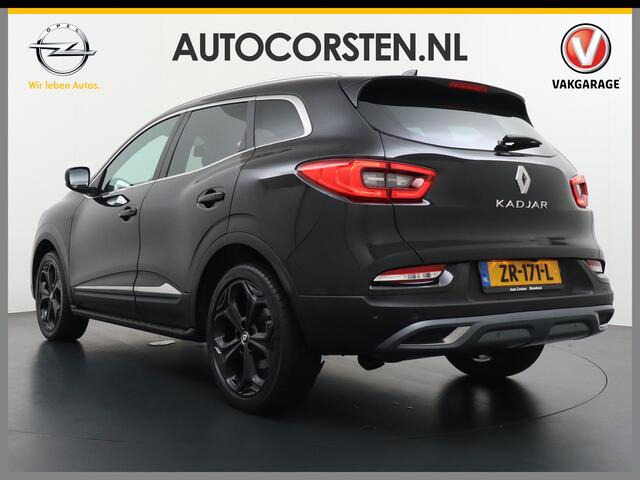 Renault KADJAR T160PK AUT-7 Black-Edition Navi Camera Apple Carplay/Android Elektr-Verst+Leer/Alcantara-Sport-Stoel+Verwarmd LED 19" Bose®-Sound PDC-a+v Ecc Visio DAB Led Keyless Easy-Park-Assist Bord-Herkenning Stoelverwarming Spoorassistent Regen-Lichtsensor+VoorruitV