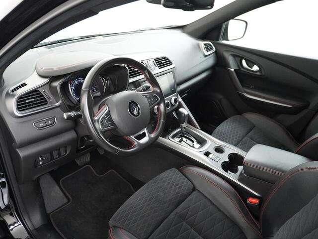 Renault KADJAR T160PK AUT-7 Black-Edition Navi Camera Apple Carplay/Android Elektr-Verst+Leer/Alcantara-Sport-Stoel+Verwarmd LED 19" Bose®-Sound PDC-a+v Ecc Visio DAB Led Keyless Easy-Park-Assist Bord-Herkenning Stoelverwarming Spoorassistent Regen-Lichtsensor+VoorruitV