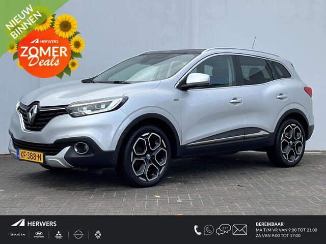 Renault KADJAR TCe 130 EDC Bose Automaat / Trekhaak (Trekgewicht 1.500kg) / panoramadak / Achteruitrijcamera / Verwarmde Voorstoelen / Apple Carplay & Android Auto / Navigatie full map / Keyless Entry & Start / Cruise Control / 100% dealer onderhouden
