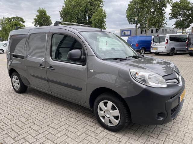 Renault KANGOO 1.5 dCi 90 Energy Comfort Maxi L2H1 / prijs rijklaar ¤ 8950 ex btw / lease vanaf ¤ 203 / euro 6 diesel / grijs metallic / navigatie / airco / trekhaak / dakdragers