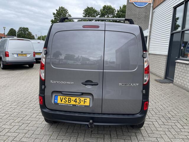 Renault KANGOO 1.5 dCi 90 Energy Comfort Maxi L2H1 / prijs rijklaar ¤ 8950 ex btw / lease vanaf ¤ 203 / euro 6 diesel / grijs metallic / navigatie / airco / trekhaak / dakdragers