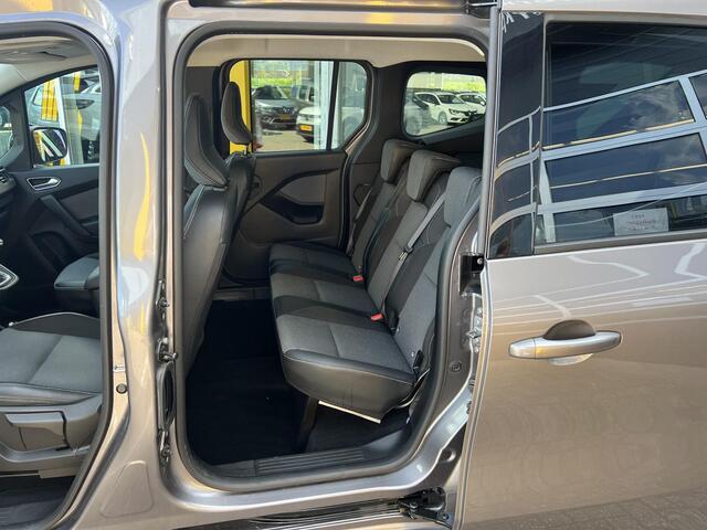 Renault KANGOO TCe 100 Intens | Navigatie | Achteruitrijcamera | Climate Control | DAB | LED | Key-less | Parkeersensoren | Cruise | Lichtmetaal |
