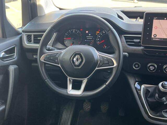 Renault KANGOO TCe 100 Intens | Navigatie | Achteruitrijcamera | Climate Control | DAB | LED | Key-less | Parkeersensoren | Cruise | Lichtmetaal |