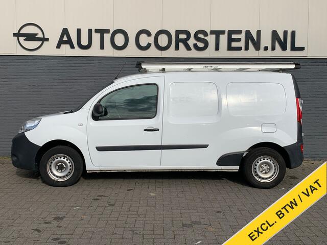 Renault KANGOO 1.5dCi 96PK Maxi Trekhaak Airco Cruise Control Pdc Comfort Betonplex vloer Schuifdeur Inbouwkast Wandbetimmering Euro 6