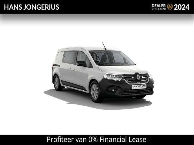 Renault KANGOO Advance - Dubbele Cabine | Cruise control en snelheidsbegrenzer | Draadloze oplader voor smartphone met Qi-charge | Elektrisch bedienbare ramen (met sneltoets bestuurderszijde)