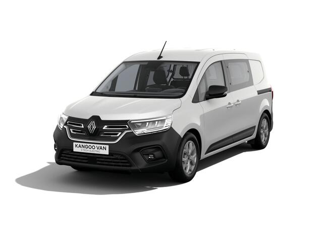 Renault KANGOO Advance - Dubbele Cabine | Cruise control en snelheidsbegrenzer | Draadloze oplader voor smartphone met Qi-charge | Elektrisch bedienbare ramen (met sneltoets bestuurderszijde)