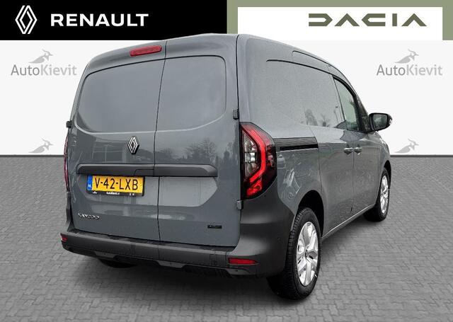 Renault KANGOO E-Tech Advance L1 44 kWh - vierseizoensbanden - Additionele parkeerhulp en navigatiesysteem - houten laadvloer en zijwandbekleding