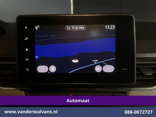 Renault KANGOO 1.3 TCe 131pk Automaat Benzine L1H1 Euro6 Airco | 3-Zits | 2x Zijdeur | LED | Camera | Navigatie Cruisecontrol, Parkeersensoren, Bijrijdersbank