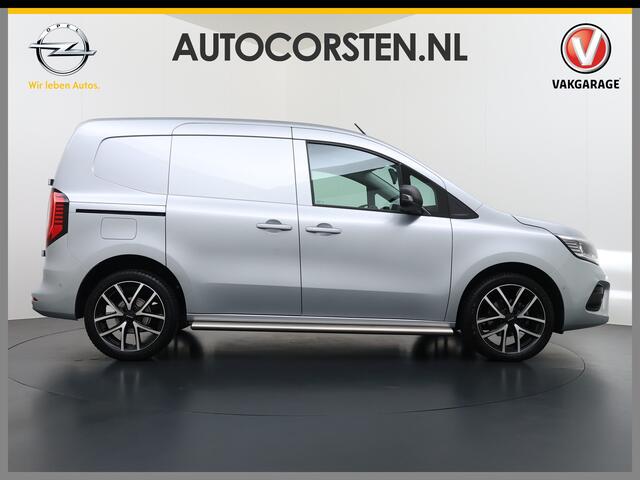 Renault KANGOO D 96pk ¤0,- BTW/BPM !! Luxe Navi Airco Camera 1/2 Leer Trekhaak Euro 6 Apple Carplay Android PDC Cruise Control Lmv Pure-Vision LED-v+a DAB PDC 1.5DCi Betonplexvloer Wandbetimmering Achterdeuren Schuifdeuren Sidebars Priv.Glass Licht-Regensensor Mistlampe