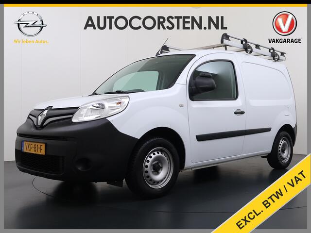 Renault KANGOO 1.5dCi 81PK Trekhaak Navi Euro 6 Imperiaal Airco Cruise Control Bluetooth Pdc Inbouwkasten Betonplex Vloer Wandbetimmering Schuifdeur 1e Eigenaar Origineel Nederlandse Auto