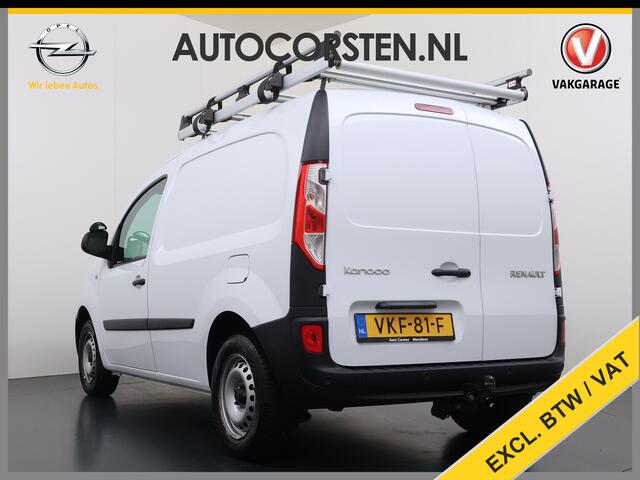 Renault KANGOO 1.5dCi 81PK Trekhaak Navi Euro 6 Imperiaal Airco Cruise Control Bluetooth Pdc Inbouwkasten Betonplex Vloer Wandbetimmering Schuifdeur 1e Eigenaar Origineel Nederlandse Auto