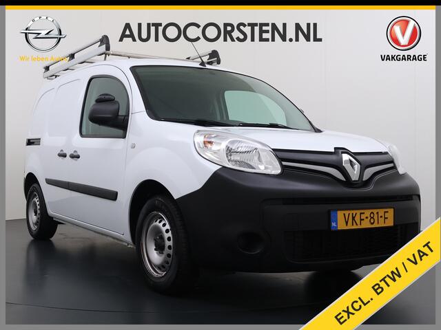 Renault KANGOO 1.5dCi 81PK Trekhaak Navi Euro 6 Imperiaal Airco Cruise Control Bluetooth Pdc Inbouwkasten Betonplex Vloer Wandbetimmering Schuifdeur 1e Eigenaar Origineel Nederlandse Auto