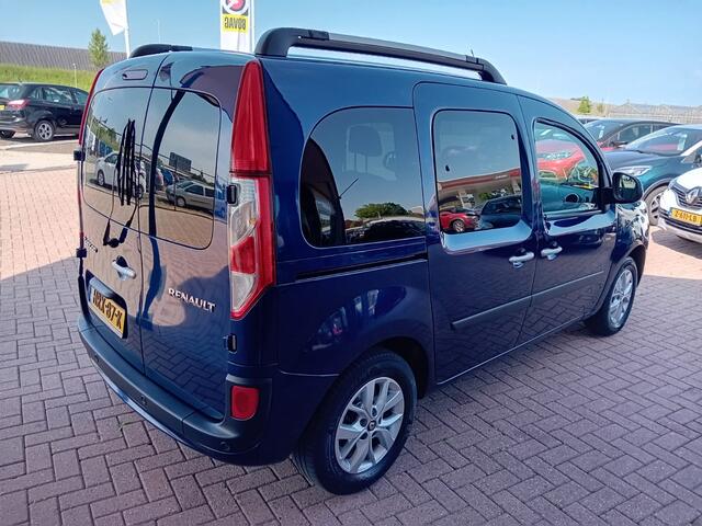 Renault KANGOO FAMILY 1.2 TCE Limited Deluxe Automaat, Airco(automatisch), Multimediasysteem, Navigatie, Bluetooth, Cruise controle, Parkeersensoren, Dimlicht automatisch, Elektrische ramen en spiege Zeer nette auto, Dealer onderhouden, BOVAG BOVAG