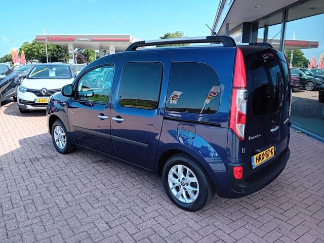 Renault KANGOO FAMILY 1.2 TCE Limited Deluxe Automaat, Airco(automatisch), Multimediasysteem, Navigatie, Bluetooth, Cruise controle, Parkeersensoren, Dimlicht automatisch, Elektrische ramen en spiege Zeer nette auto, Dealer onderhouden, BOVAG BOVAG